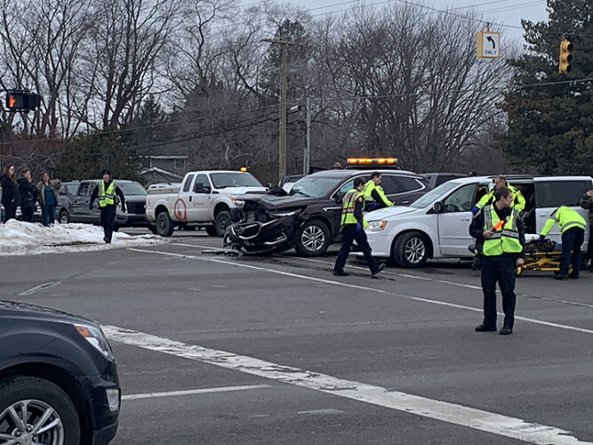 Crash at Long Rapids Road and Chisholm Street | News, Sports, Jobs - Vimarsana News